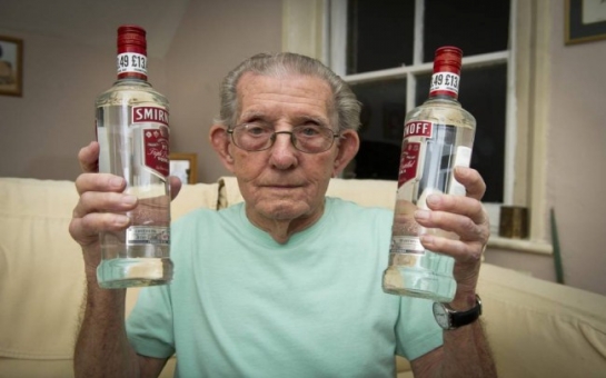 Great-grandfather, 92, stopped from buying vodka ‘because he didn’t have ID’
