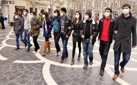 Azerbaijan mulls banning masks in demonstrations