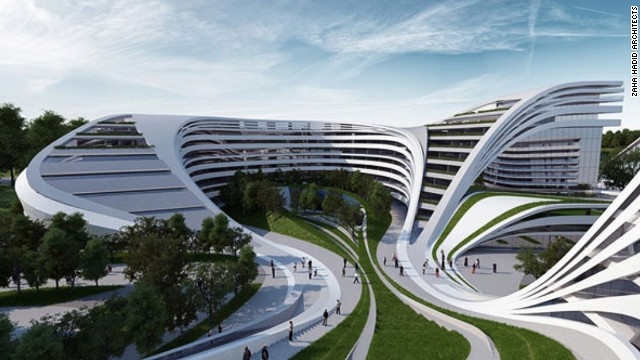 The strange psychology of curvy architecture - PHOTO