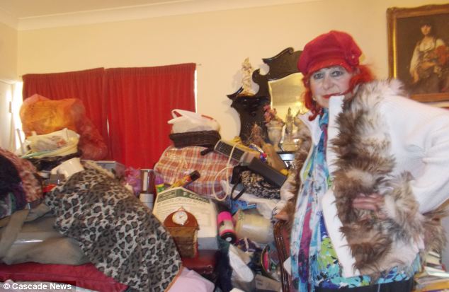 Hoarder faces eviction from third flat because ... - PHOTO