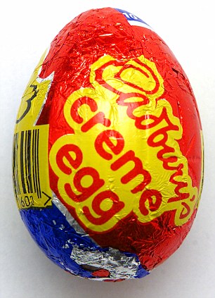 Cadbury's 22-carat golden egg - PHOTO