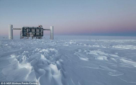 Scientists holed up in tiny observatory at the edge of the world