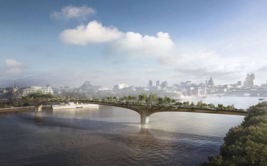 This 'floating garden' bridge to become a reality soon