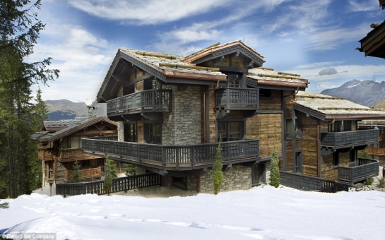 Inside the luxury £80,000 per week Courchevel ski chalet - PHOTO