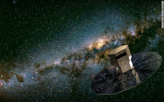 Space telescope's billion pixel camera to map Milky Way