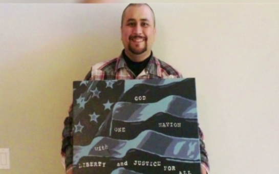 George Zimmerman could bring $100K painting to your doorstep