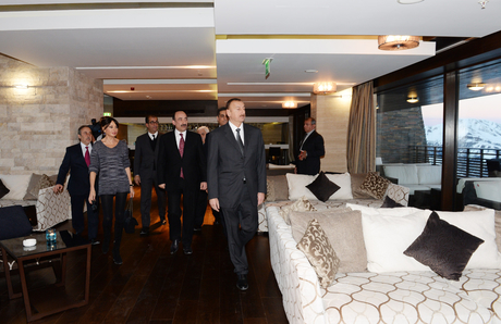 President Aliyev attends opening of new hotels in Qusar - PHOTO