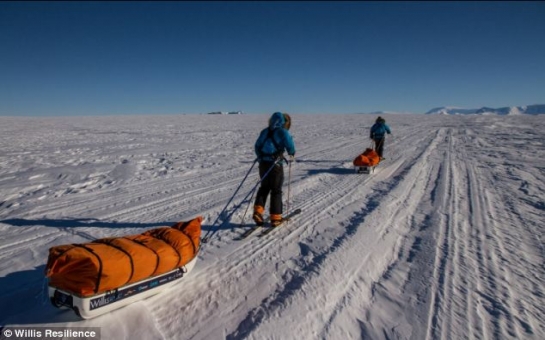 The teenager taking on Antarctica - VIDEO