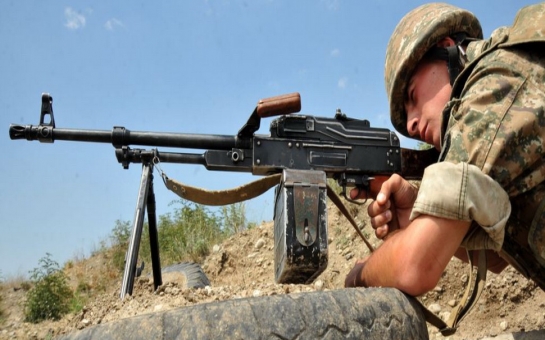 Armenians continue firing on positions of Azerbaijani Army