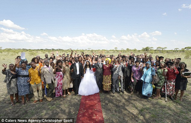 American couple share stunning photographs of their wedding - PHOTO