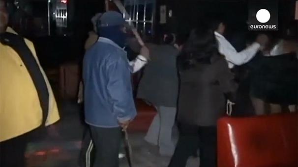 Vigilantes whip prostitutes in Peruvian nightclub attack - PHOTO+VIDEO