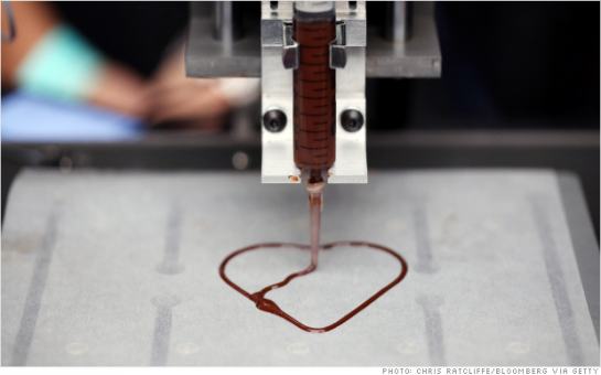 Hershey to make 3-D chocolate printer
