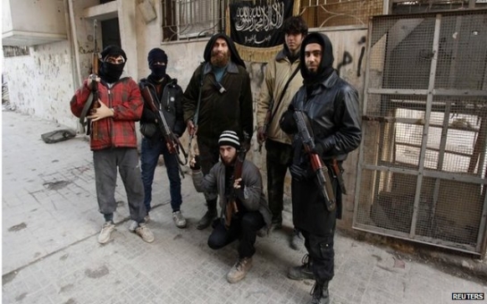 Syrian rebel groups pulling in foreign fighters