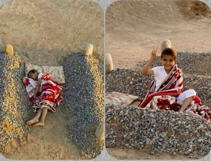 Whoops: tragic photo of orphaned Syrian boy is fake - PHOTO