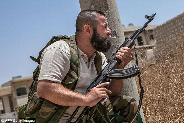 Girl of 8 among children helping rebels on frontline in Syria's brutal civil war - PHOTO+VIDEO