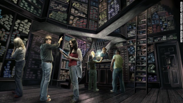 First look: Harry Potter's new theme park - PHOTO