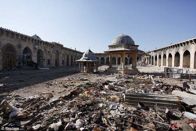 Pictures show how Syria's 5,000-year heritage is being buried - PHOTO