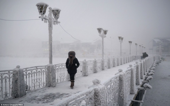 It's -50C in Yakutsk, Russia, the coldest place on Earth - PHOTO