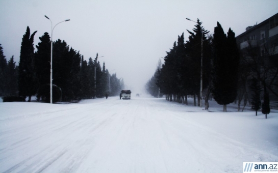 All roads in Azerbaijan is open except for Agsu pass