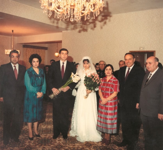 Wedding picture of Ilham Aliyev - PHOTO