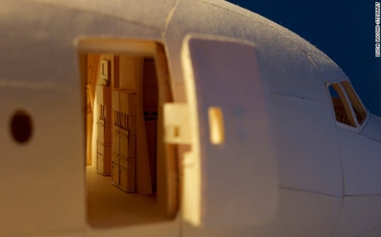 Possibly the world's most impressive paper plane - PHOTO