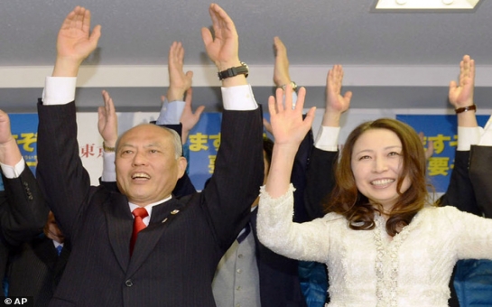 Women threaten 'sex strike' against men who voted for new Tokyo governor