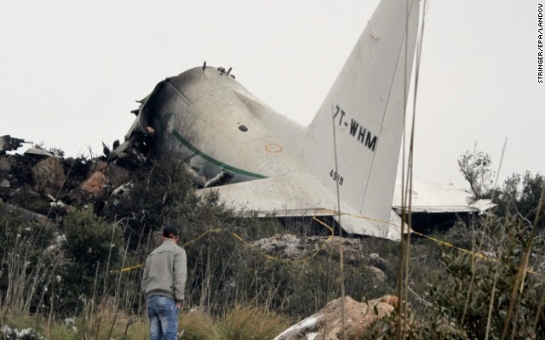 1 survivor, at least 77 dead in Algerian plane crash