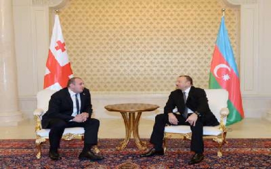 Talks between the presidents of Azerbaijan and Georgia