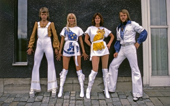 Abba admit outrageous outfits were worn to avoid tax