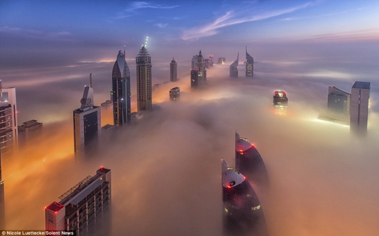 Dubai in the sky - PHOTO