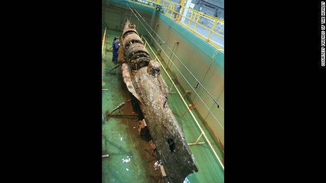 Zeroing in on what caused Civil War submarine's sinking - PHOTO