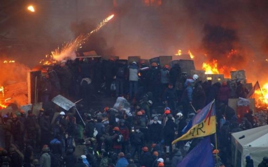 25 people are dead as Kiev burns