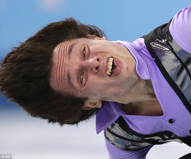 Olympic ice dancers captured giving it their all at Sochi 2014 - PHOTO