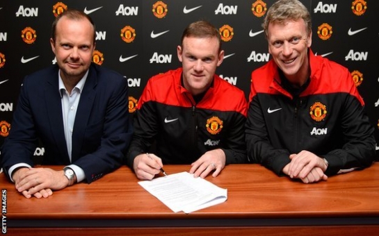 Wayne Rooney: Man Utd striker signs new £300k-a-week deal