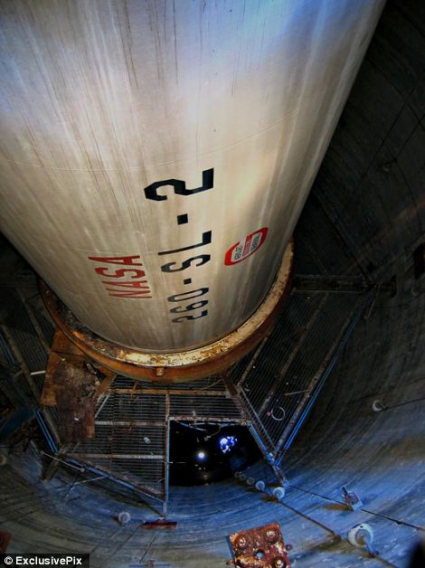 The secret 10-storey moon rocket abandoned for more than 40 years - PHOTO