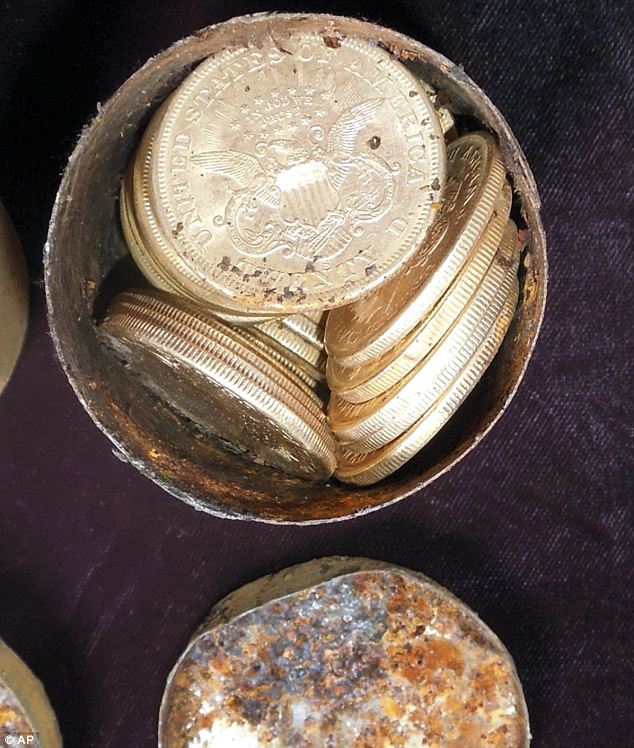 California couple strikes gold after finding $10million of 19th century coins - PHOTO