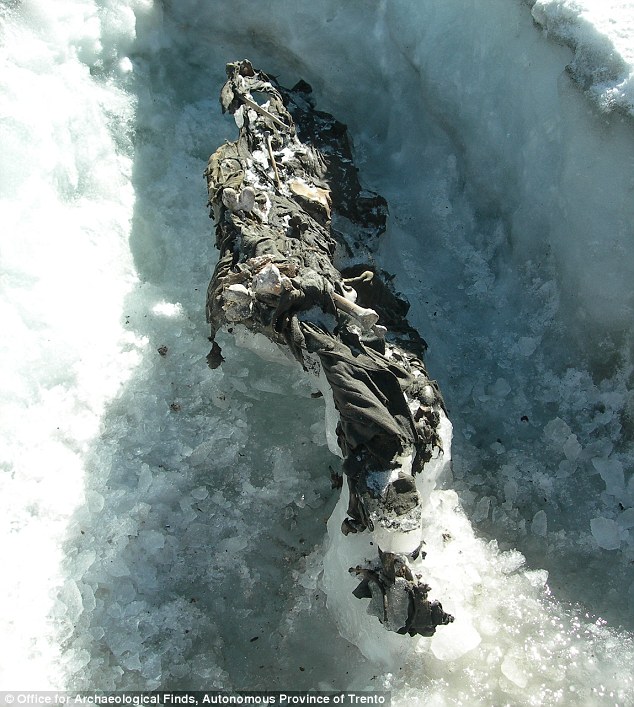 Warriors of the White War emerge from their frozen tomb - PHOTO