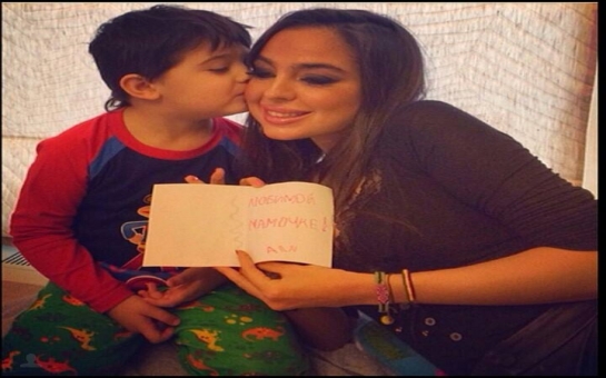 Leyla Aliyeva's twin sons congratulate her on March 8