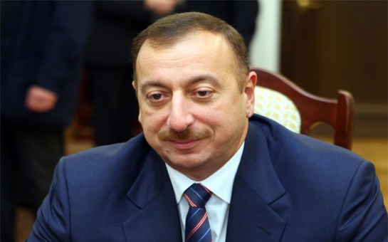 Ilham Aliyev honored for supporting cooperation in Caspian area