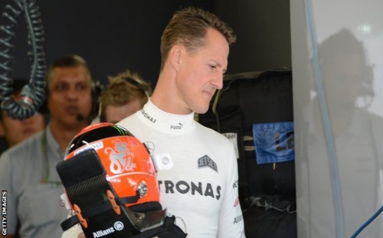 Schumacher condition shows 'encouraging signs'