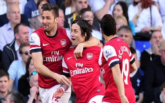 Rosicky rocket settles derby in Arsenal's favour