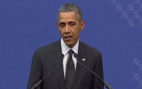 Obama says Russia 'acting out of weakness'