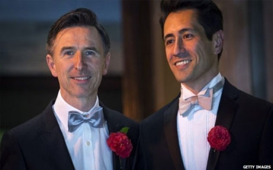 First gay weddings in England