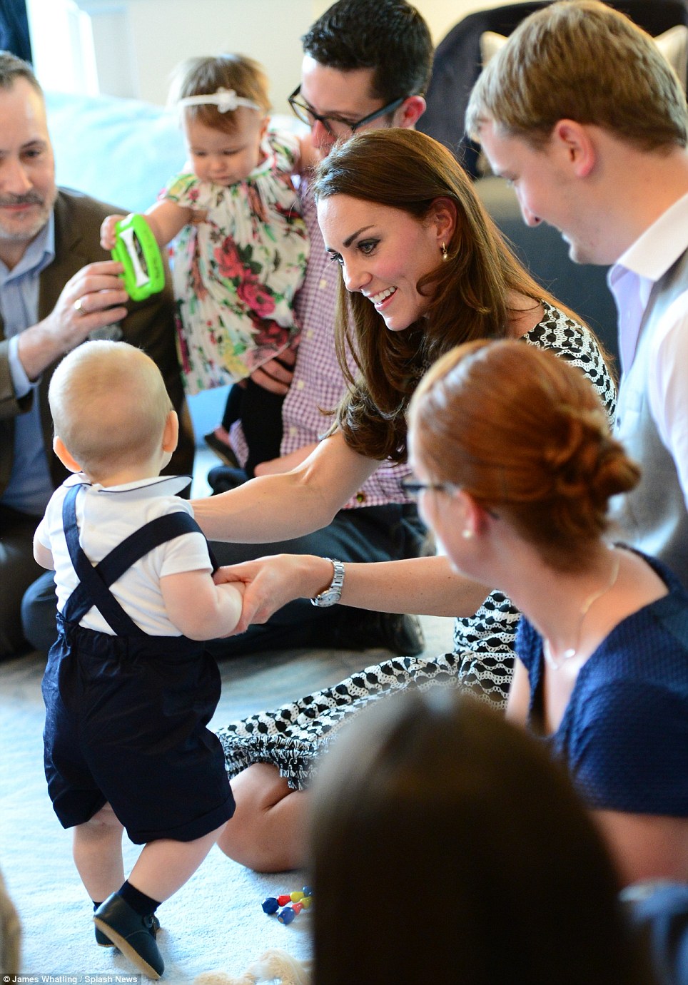 Little Prince Charming George shows off new skills - PHOTO