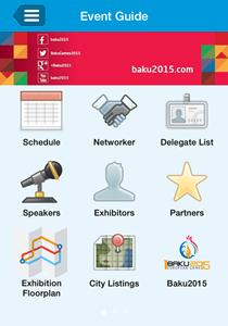 Baku 2015 is official Mobile ApplicationPartner for SportAccord Convention PHOTO