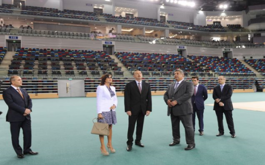 President Aliyev opens National Gymnastics Arena in Baku