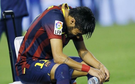 Barcelona suffer double blow as Neymar, Alba ruled out