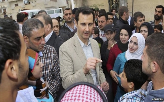 Syria conflict: West criticises Assad election plan