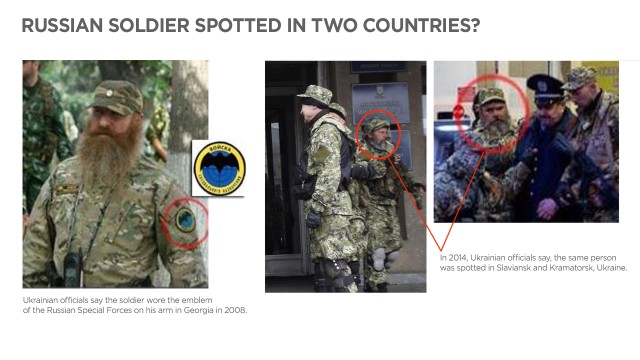 Photos show undercover Russian troops - PHOTO
