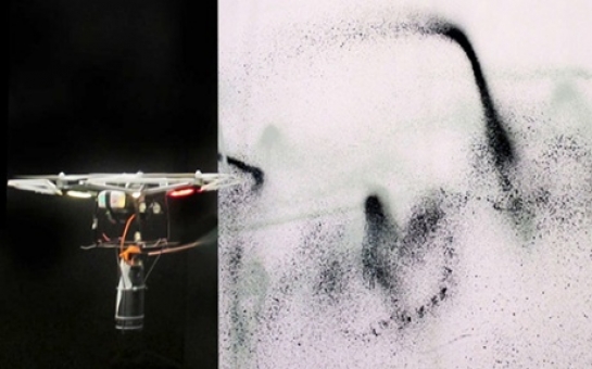 Spraycopter: the drone that does graffiti - VIDEO